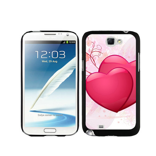 Valentine Cute Heart Samsung Galaxy Note 2 Cases DMX